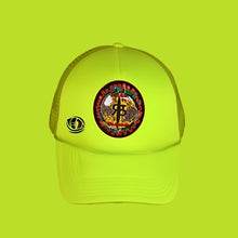 Load image into Gallery viewer, “Eye Rule the World” Trucker Hat - RareBloodedApparel
