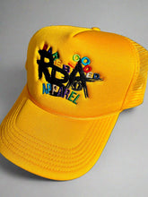 Load image into Gallery viewer, The ‘Statement’ Stamp Trucker Hat - RareBloodedApparel
